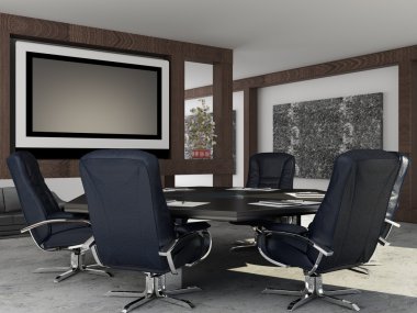 Interior office clipart