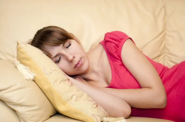 stock image Sleeping woman