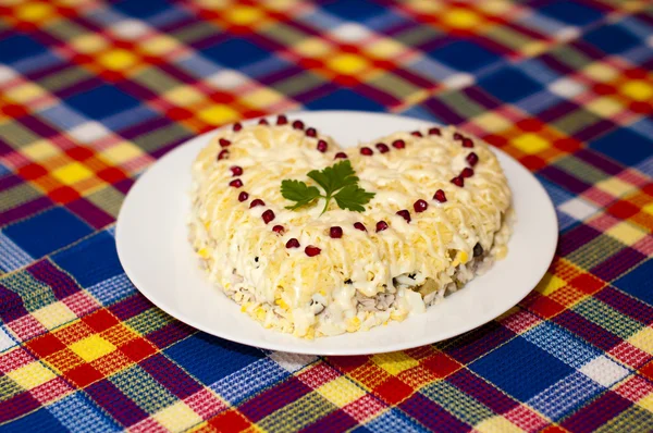 stock image Heart of salad