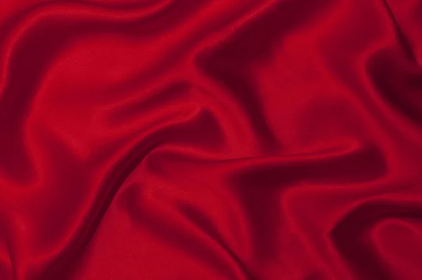 Фон из красного шелка — стоковое фото