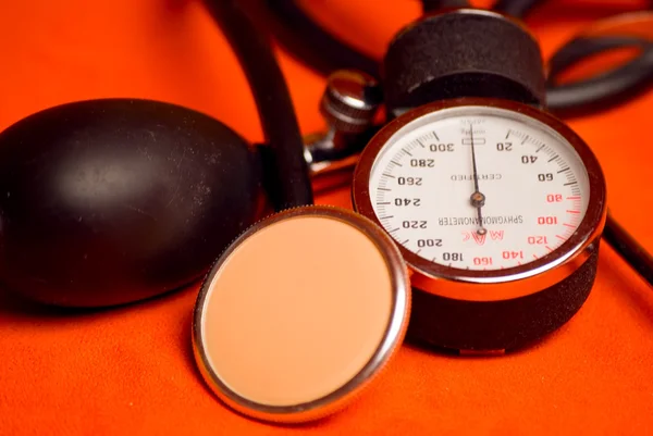 Instrumento de pressão arterial Imagens Royalty-Free