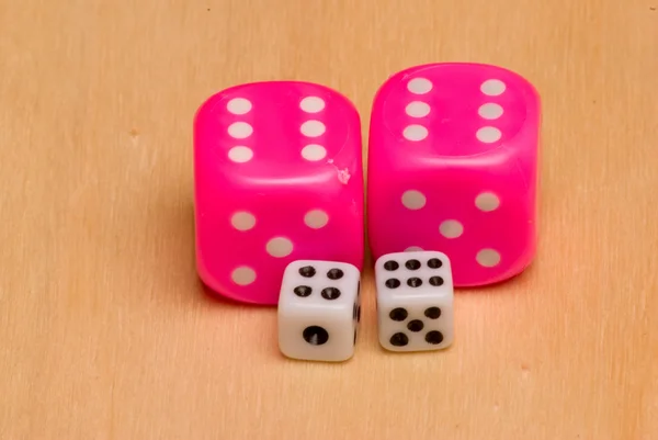 Tokens and dice 2 — Stock Photo, Image