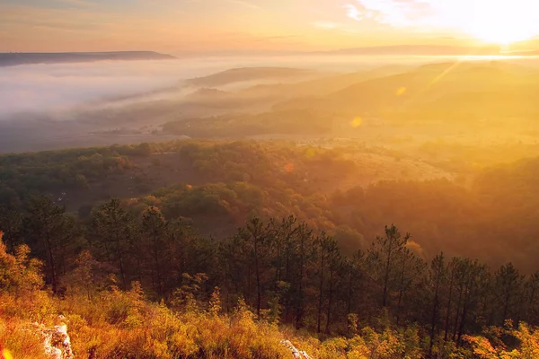 stock image Rising in mountains