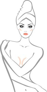 Spa beauty in vector clipart