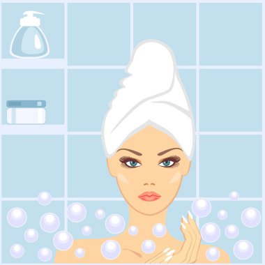 Spa beauty in vector clipart