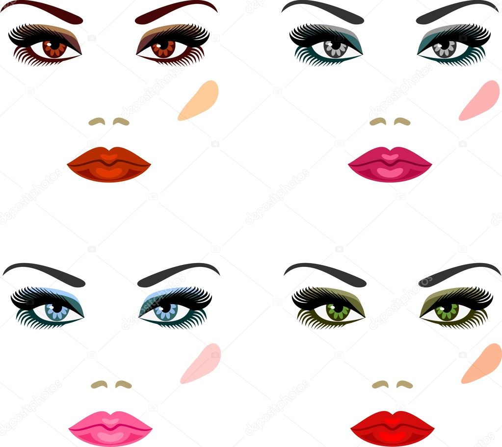 Download Makeup — Stock Vector © Lyolya073gmail #4163414