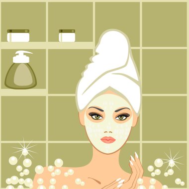 Spa beauty in vector clipart