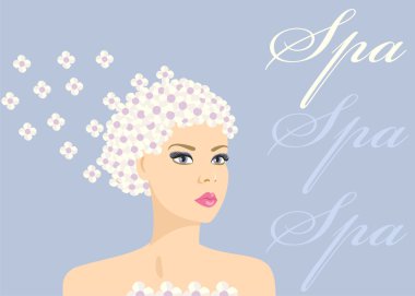 Spa beauty in vector clipart