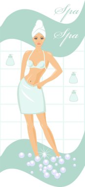 Spa beauty in vector clipart