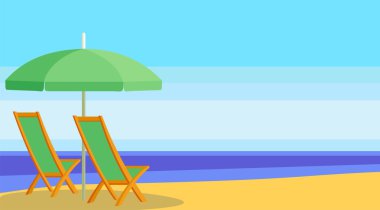 Beach ikon clipart