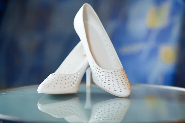 Обувь для невесты — стоковое фото
