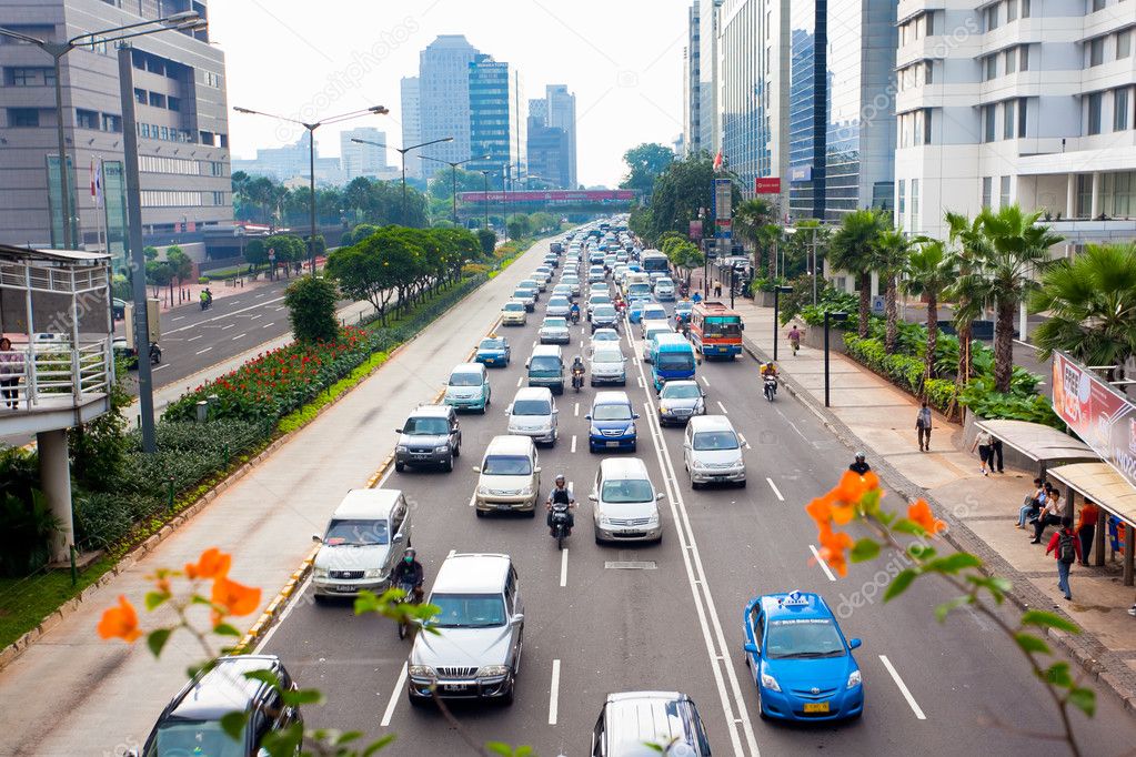 Many cars on road — Stock Photo © prg0383 #4127056