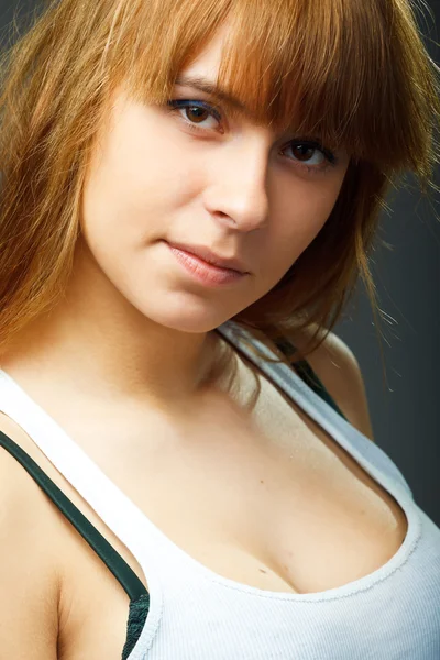 Photo of young sensual woman — Stock Photo, Image