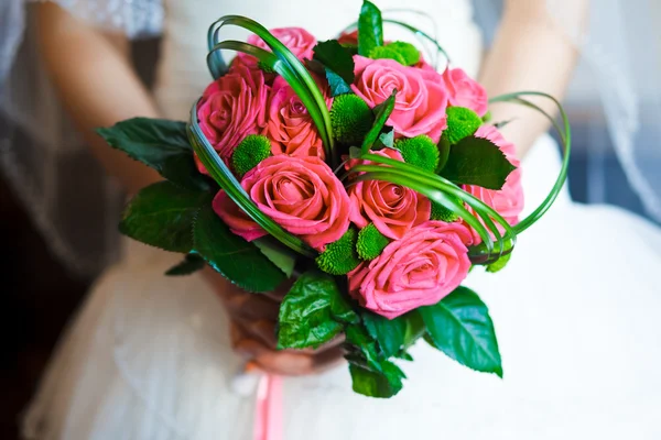 Gros Plan Sur Bouquet Mariage — Photo
