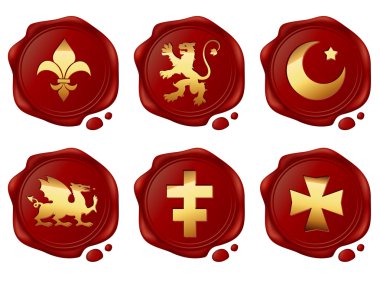 Wax seal clipart