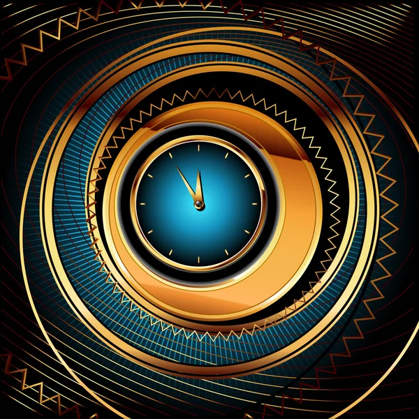 Horloges Contexte — Image vectorielle