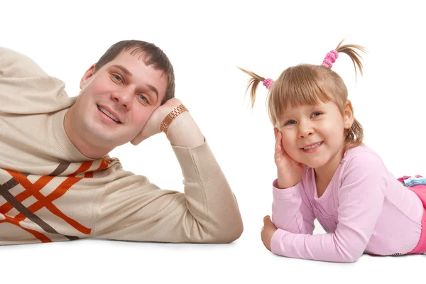 Padre e hija —  Fotos de Stock