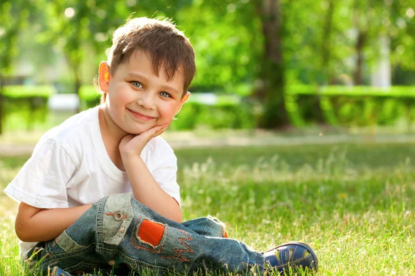 Little boy portrait — Stock Photo, Image