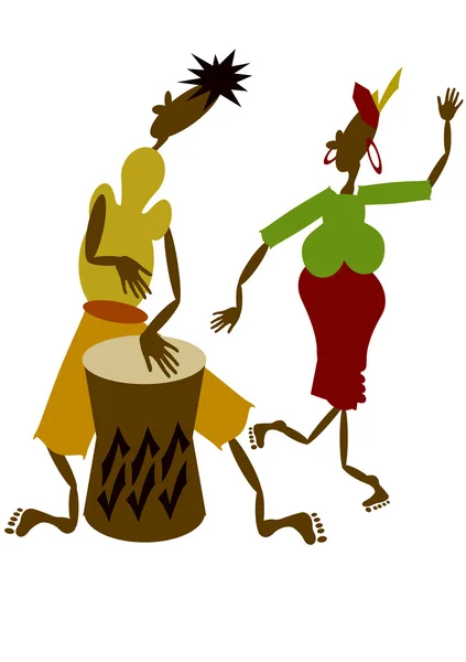Músicos africanos — Fotografia de Stock
