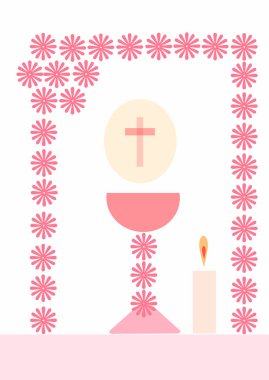 First communion clipart