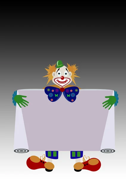 Clown colored — Stock Photo, Image