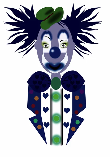 Face Clown — Stock Photo, Image