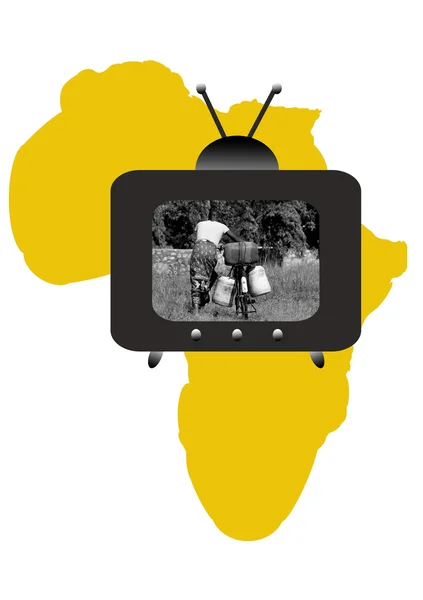 Afrikanische Nachrichten — Stockfoto