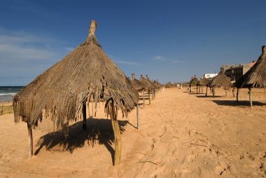 Senegal Dakar şehir Beach'de