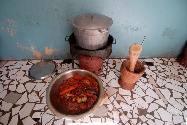 典型的なアフリカの料理 — ストック写真