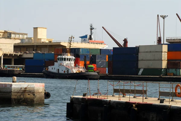 Porto Dakar Senegal — Fotografia de Stock
