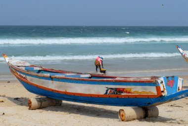 Senegal tipik tekneler