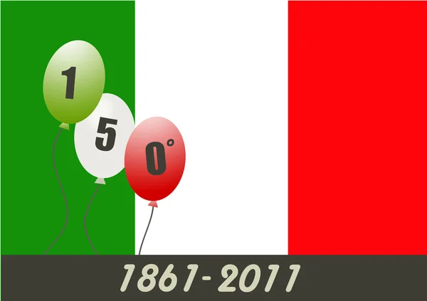 Italia 150 — Foto de Stock