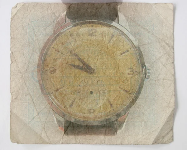 Antique clock — Stock Photo, Image