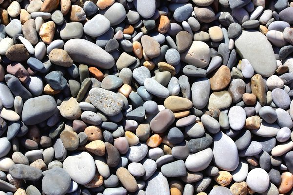 Stones on a beach