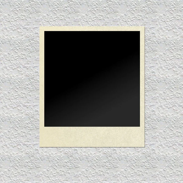 Clean polaroid old photo — Stock Photo, Image