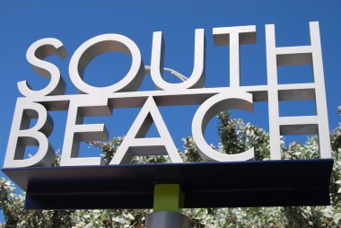 South Beach Sign clipart