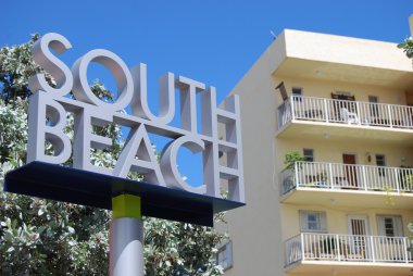 South Beach Signage and Low Rise Condo
