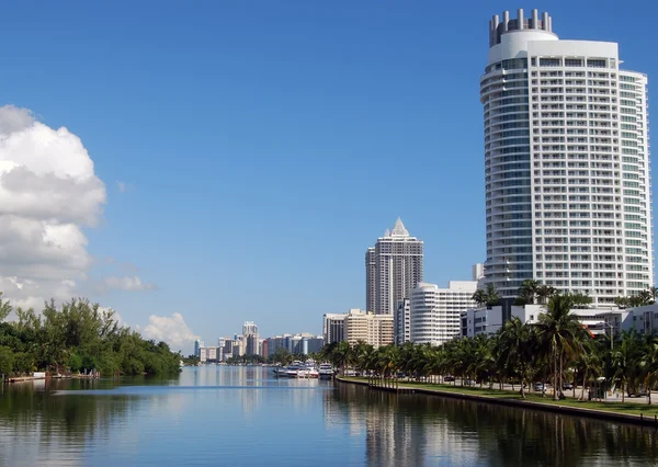 Miami beach hotell och lägenheter — Stockfoto