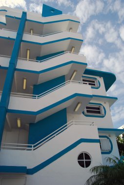 Neuveau Art Deco Condo Building clipart