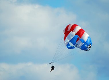 Parasail Over Ft.Lauderdale Beach clipart