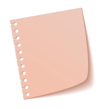 Sheet of paper clipart