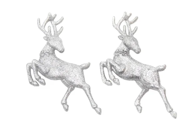 Glittering Christmas deer — Stock Photo, Image