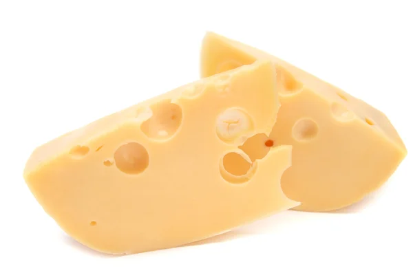 Fatias de queijo Imagem De Stock
