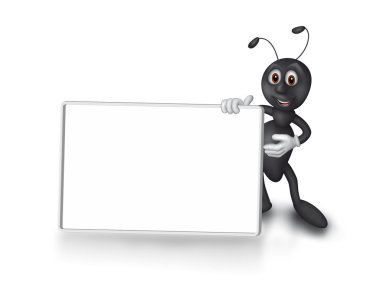 Showing ant clipart