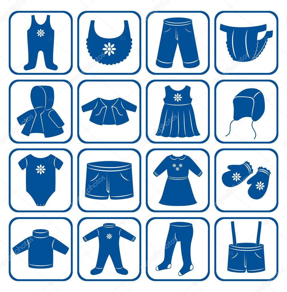 Child clothes set.