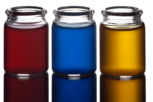 Kolorowy płyn — Zdjęcie stockowe