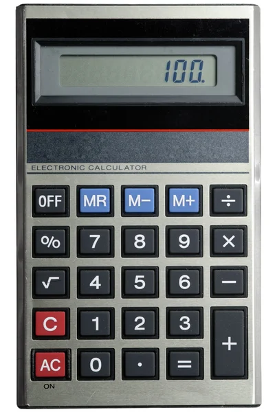 Классический калькулятор — стоковое фото