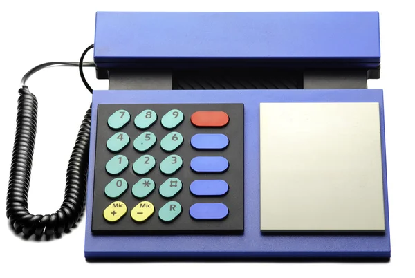 Telefone azul — Fotografia de Stock