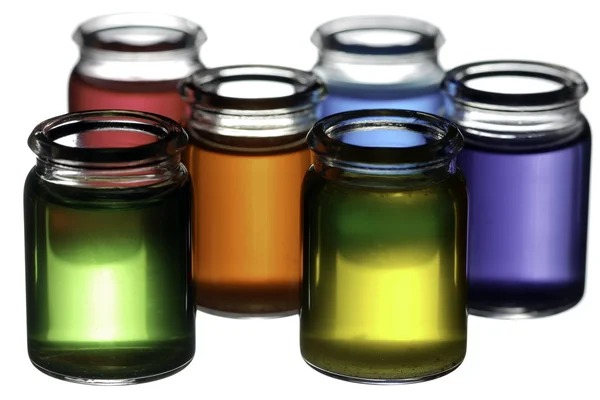 Renkli camlar — Stok fotoğraf