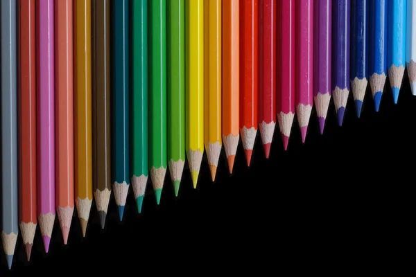 Színes ceruzák Stock Kép